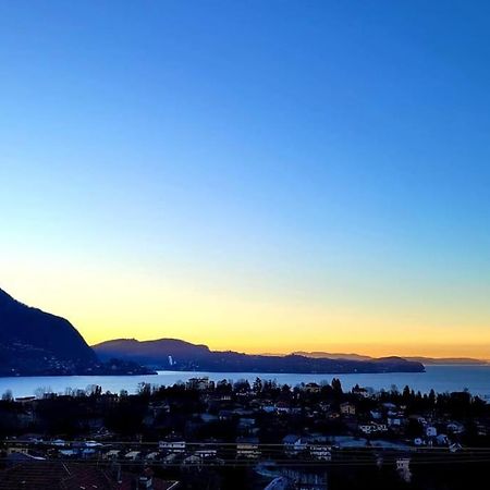 Overlooking Lago Maggiore 베르바니아 외부 사진